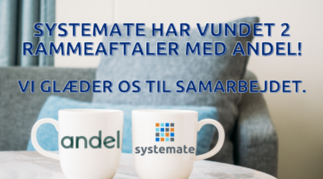 Systemate vinder 2 rammeaftaler ved Andel